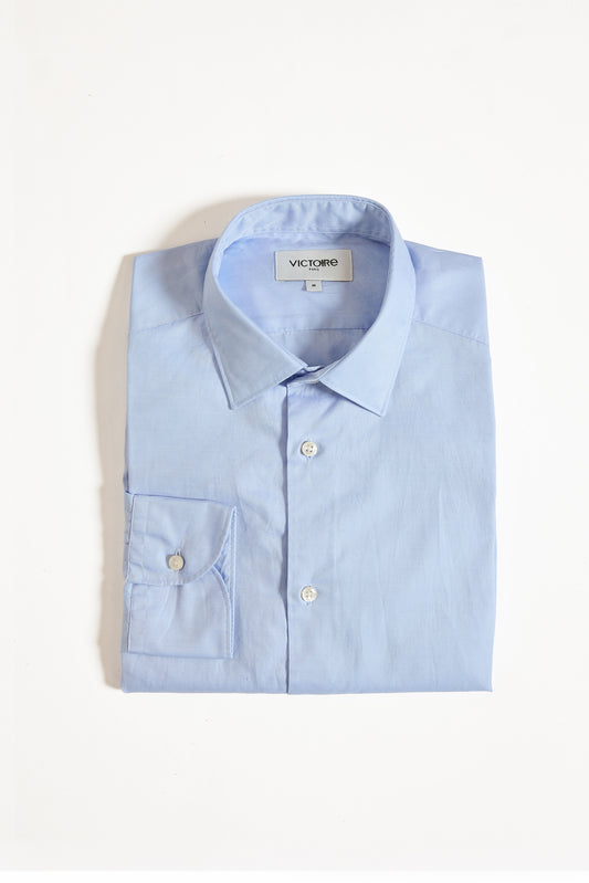 SEMI SLIM SHIRT BLUE