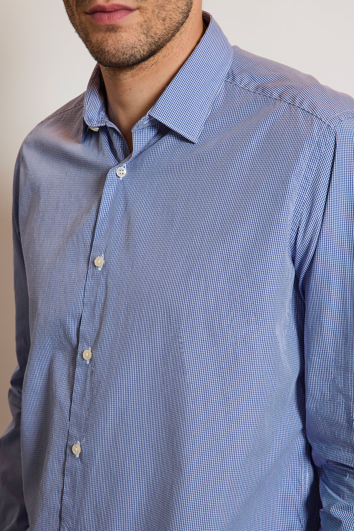 SEMI SLIM SHIRT MINI CHECKS