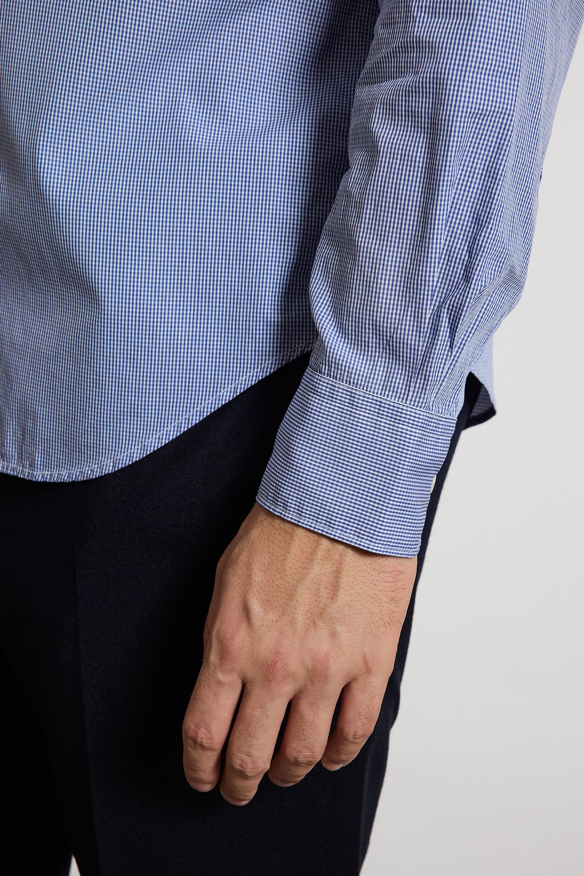 SEMI SLIM SHIRT MINI CHECKS