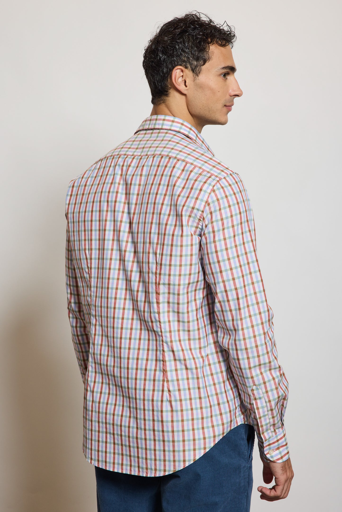 CHEMISE AJUSTÉE CARREAUX