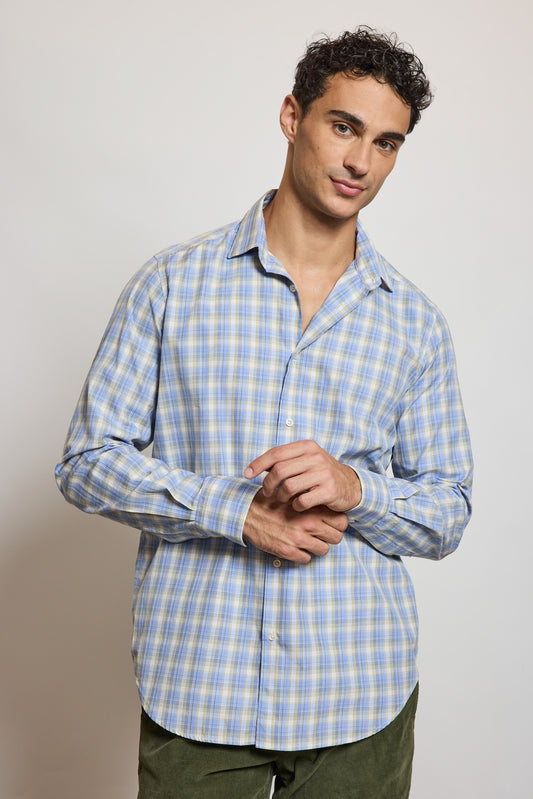 SEMI SLIM SHIRT TARTAN