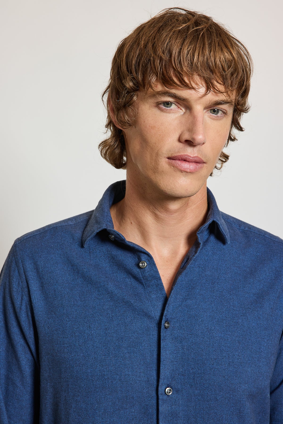CHEMISE AJUSTÉE PILOU INDIGO