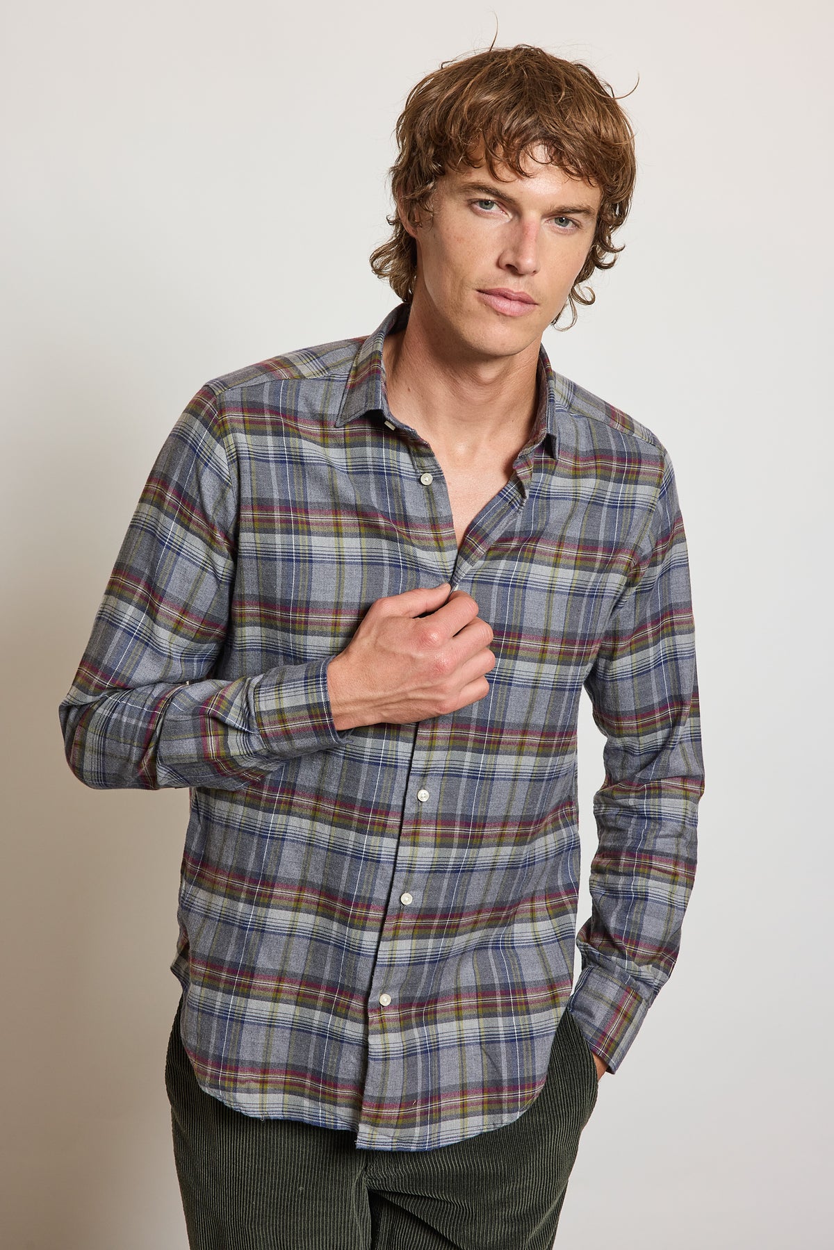 CHEMISE AJUSTÉE PILOU TARTAN