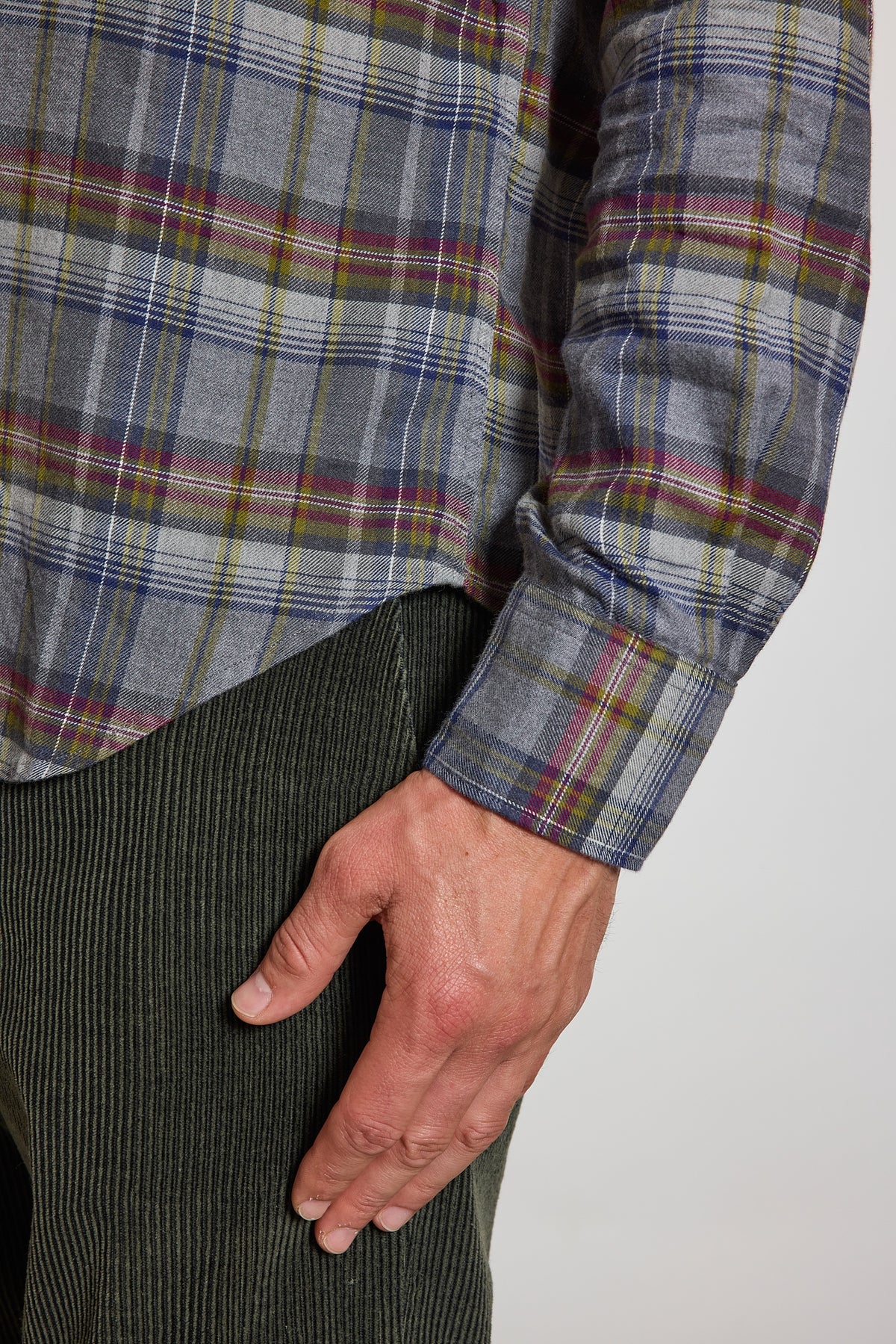 CHEMISE AJUSTÉE PILOU TARTAN