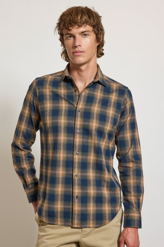 CHEMISE AJUSTÉE PILOU TARTAN