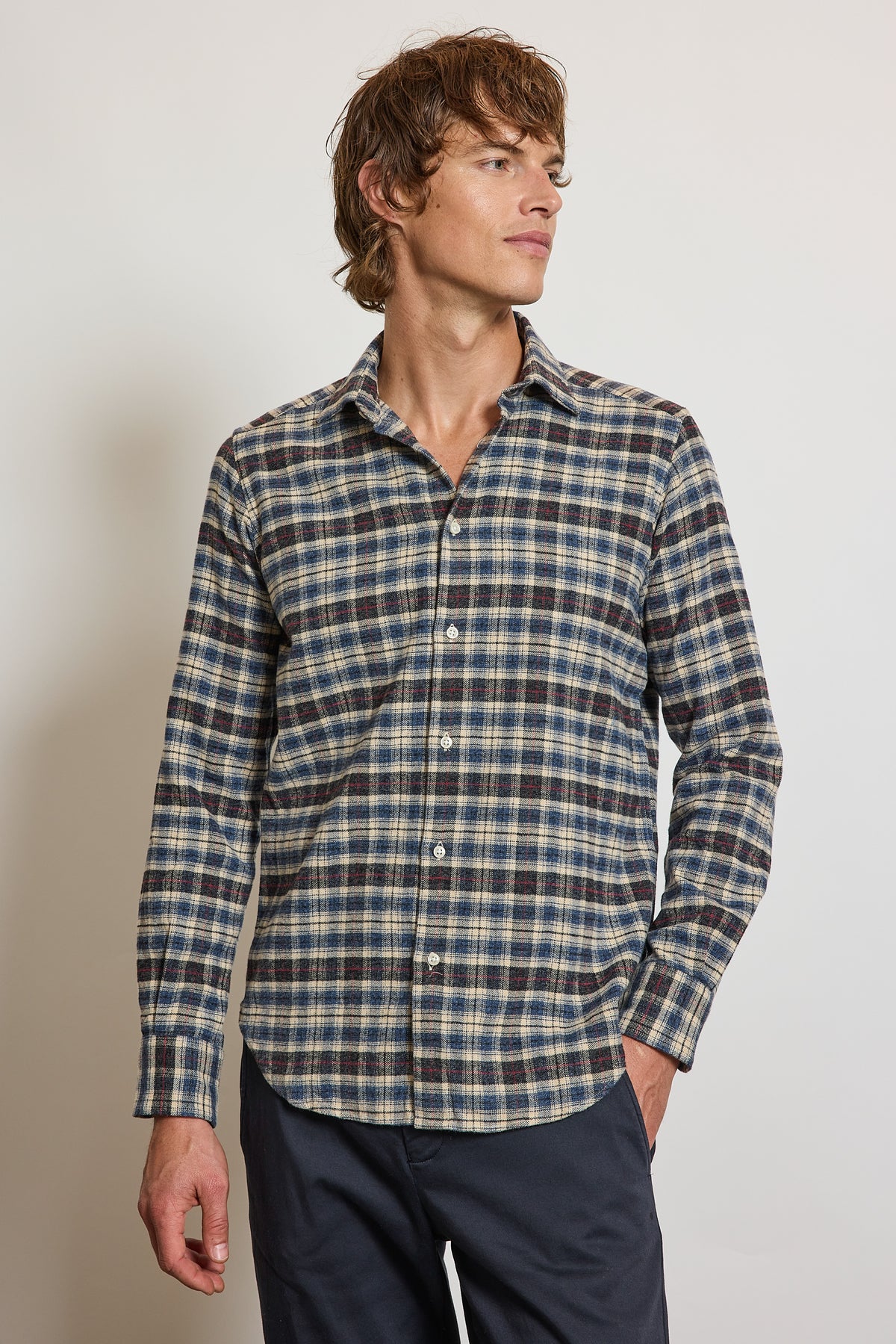 CHEMISE AJUSTÉE PILOU TARTAN