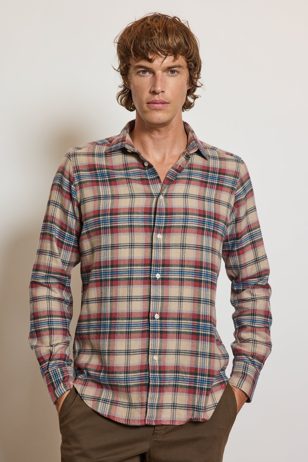 CHEMISE AJUSTÉE PILOU TARTAN