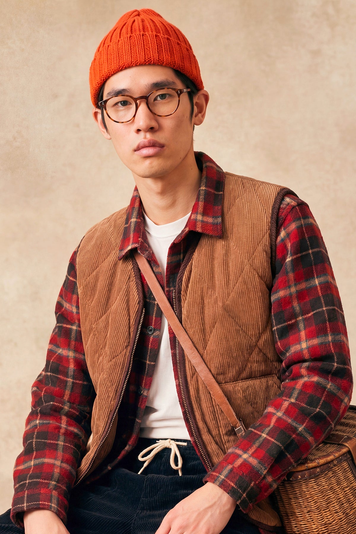 GILET RÉVERSIBLE CAMEL