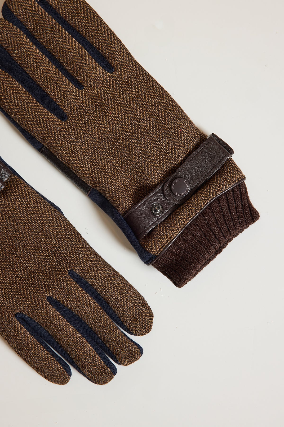 GANTS CHEVRONS CHOCOLAT
