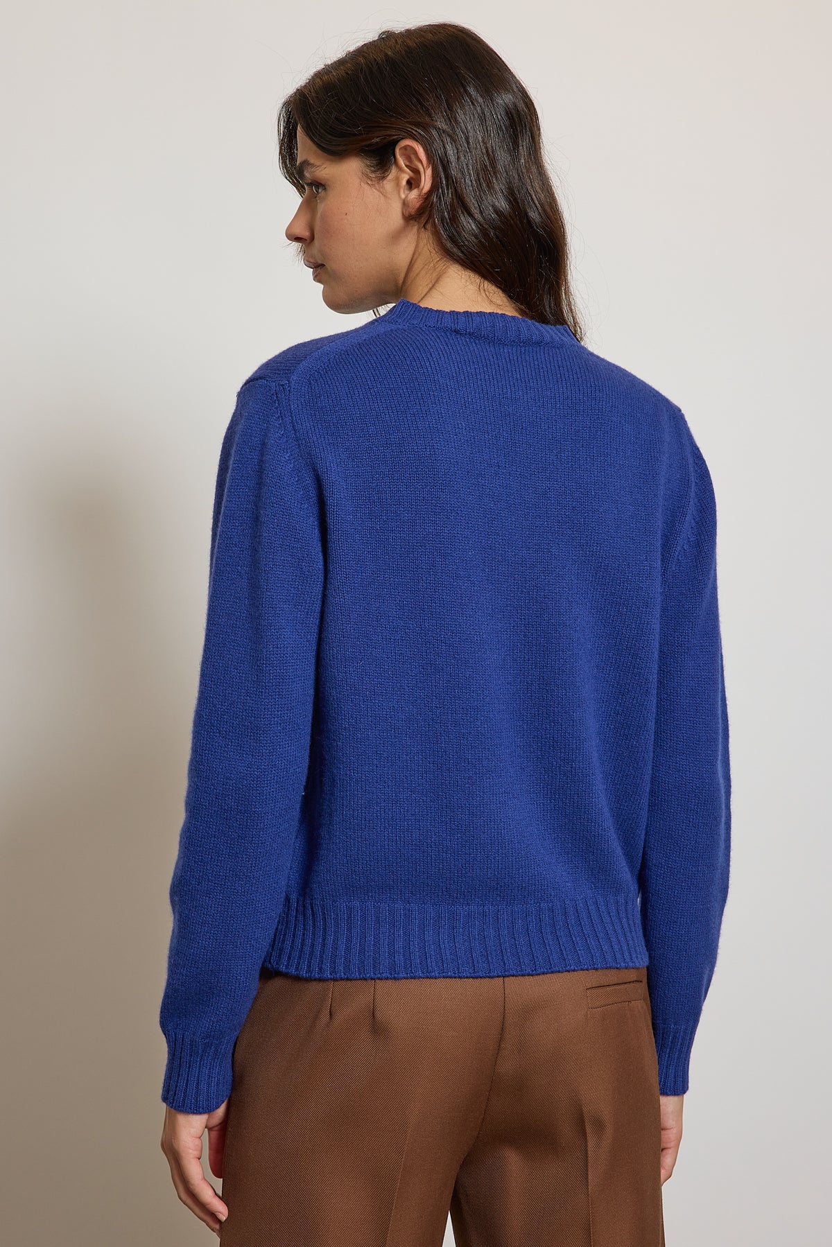 SWEATER WITH JEANS POCKET BLUE