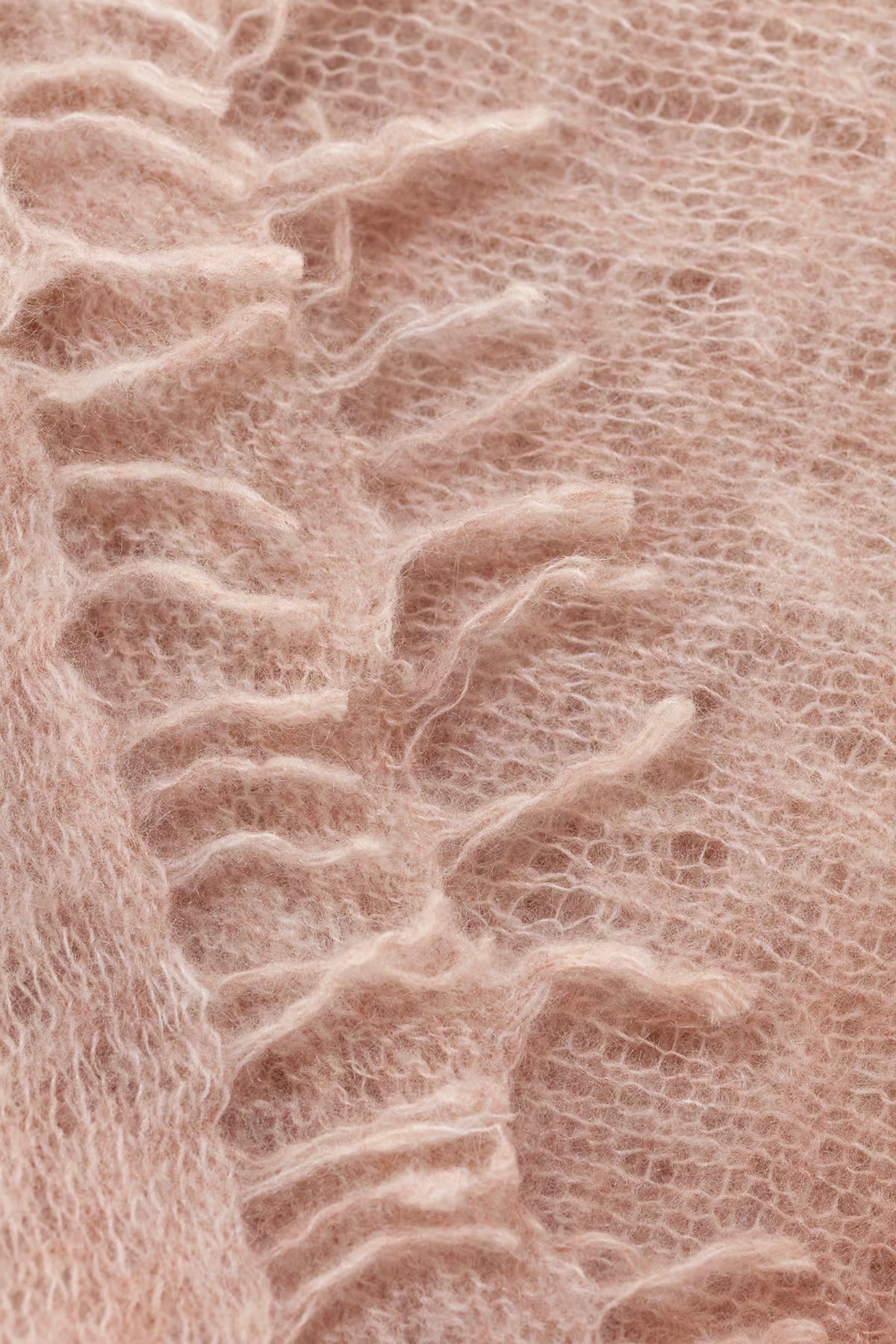 CASHMERE GAUZE SCARF BEIGE
