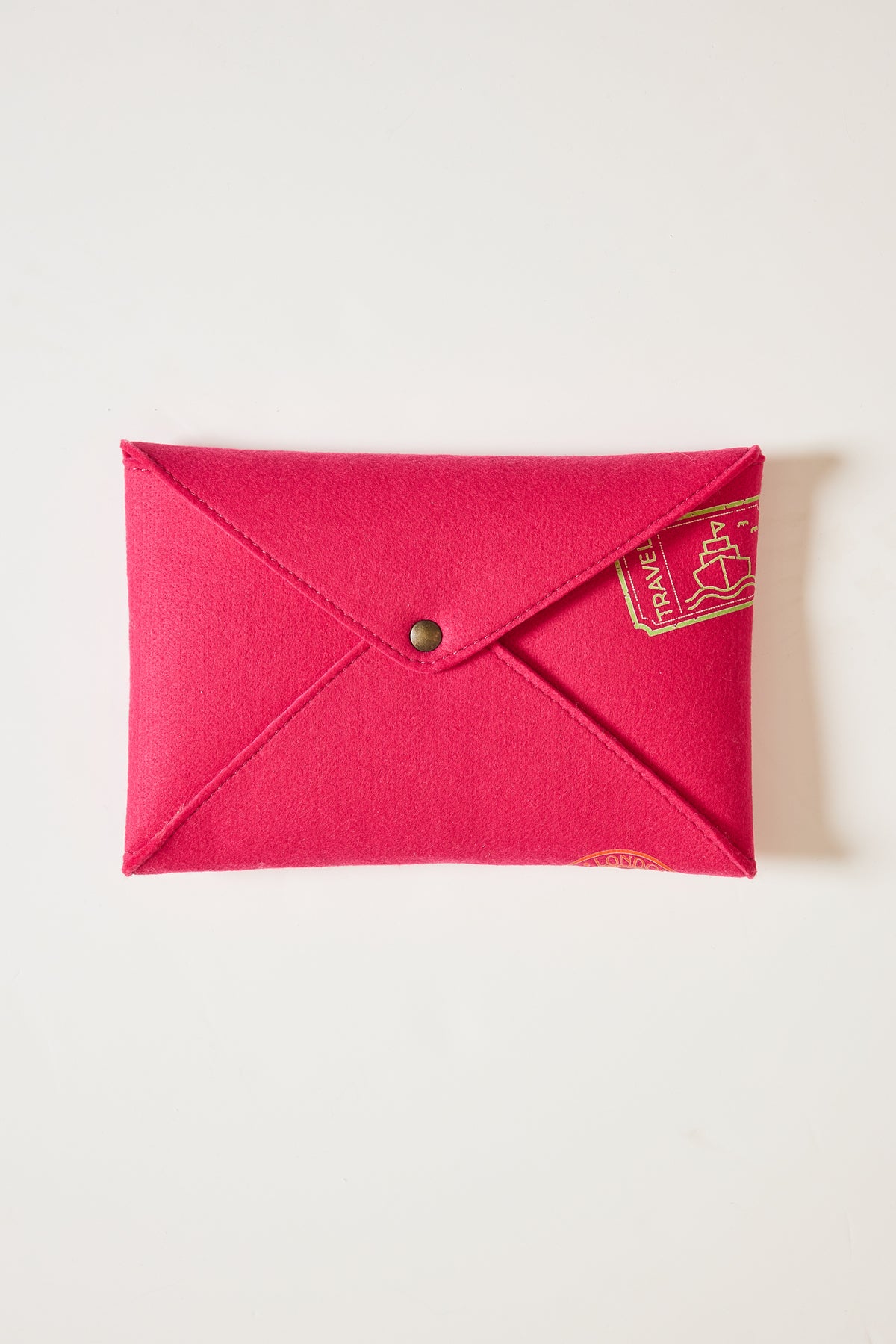 WOOL ENVELOP FUXIA
