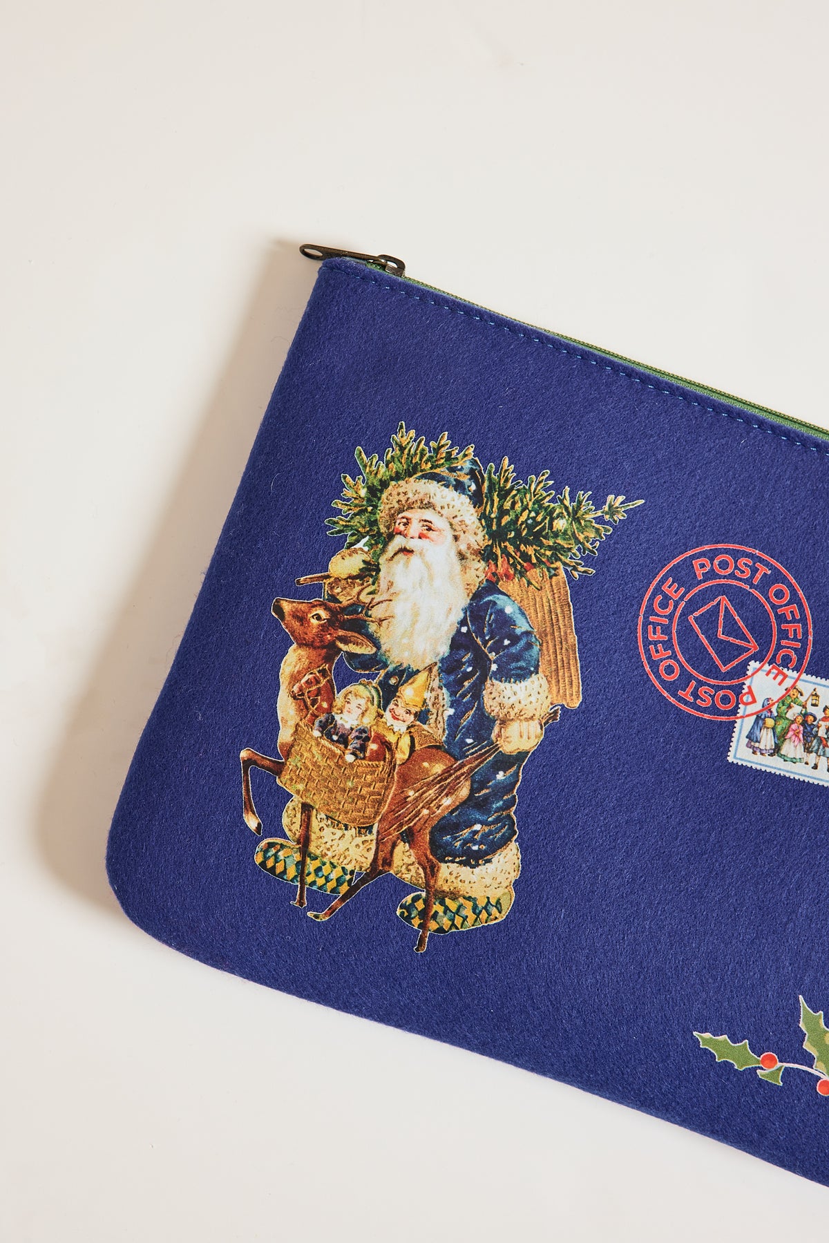 TROUSSE EN FEUTRE NOËL BLEUE