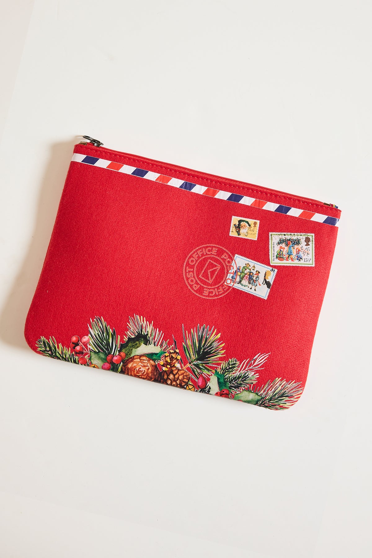 TROUSSE EN FEUTRE NOËL ROUGE