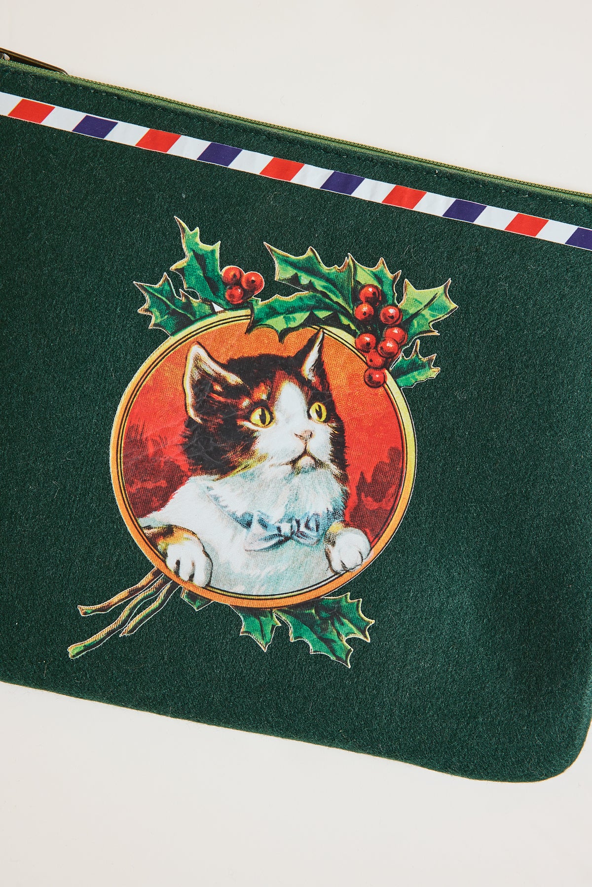 TROUSSE EN FEUTRE NOËL VERTE