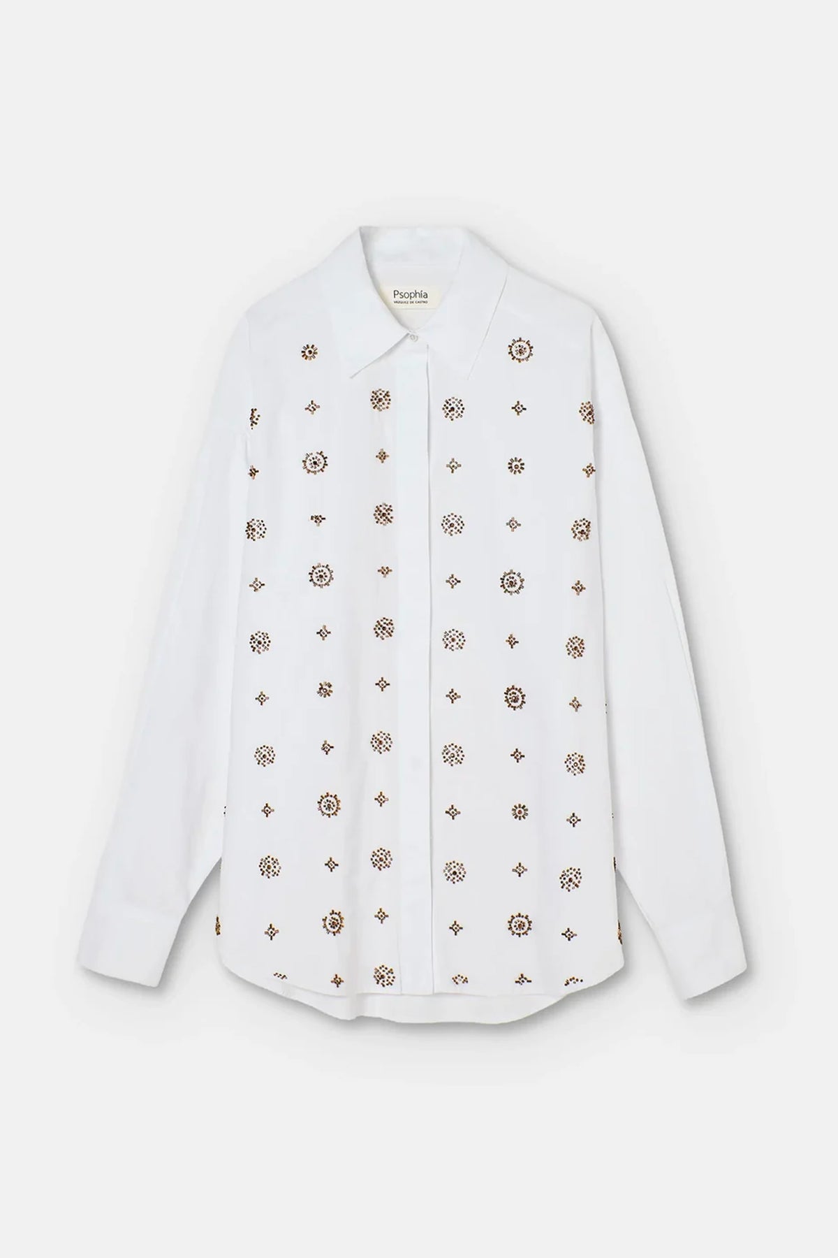 EMBROIDERED SHIRT WHITE