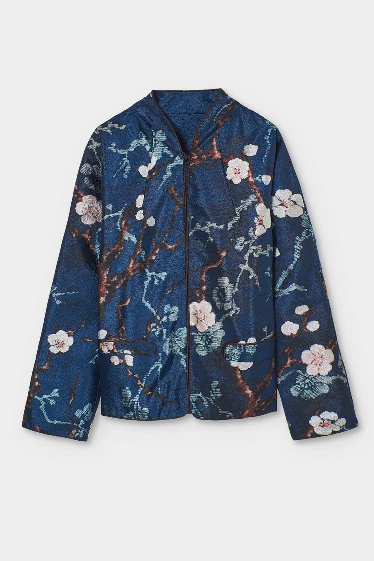 REVERSIBLE JAPAN KIMONO PETROL