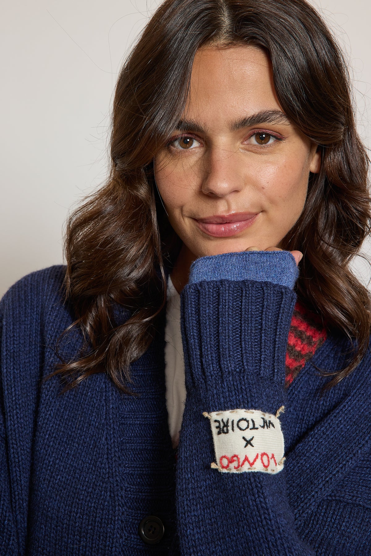 POCKET CARDIGAN NAVY