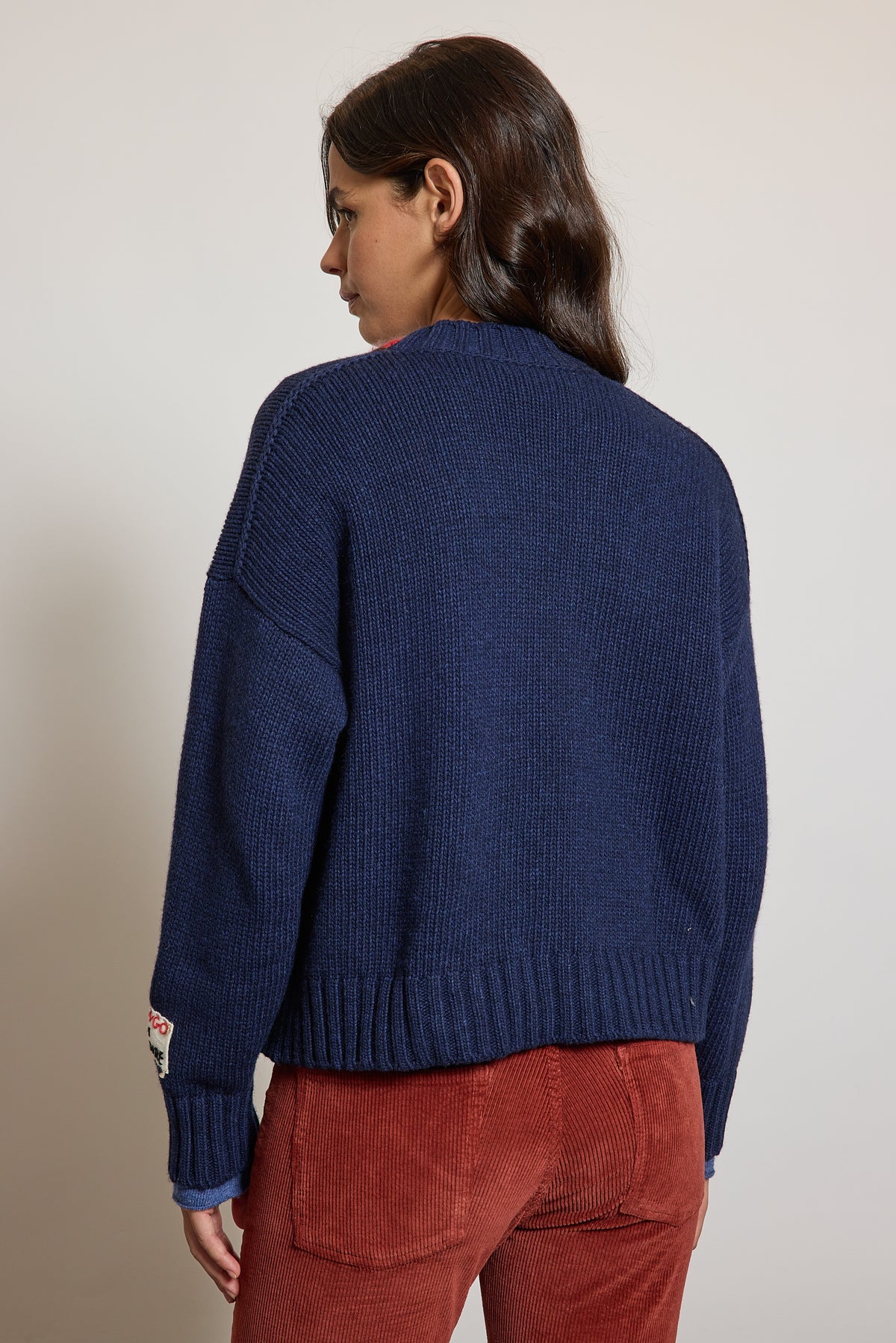 POCKET CARDIGAN NAVY