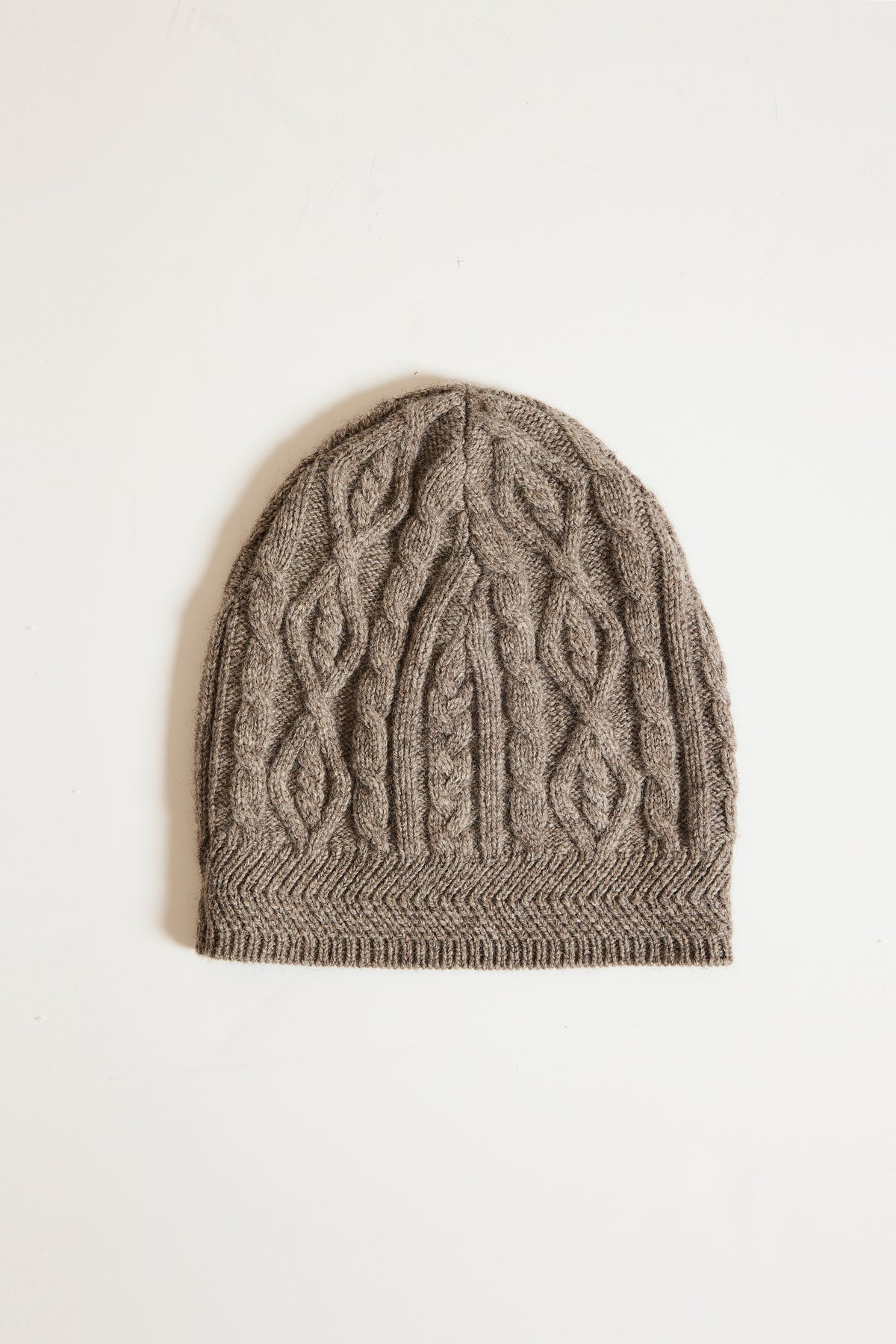 WOOL CAP TAUPE