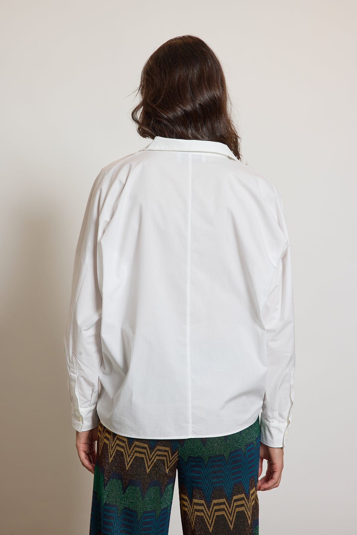 CHEMISE NOUÉE BLANCHE