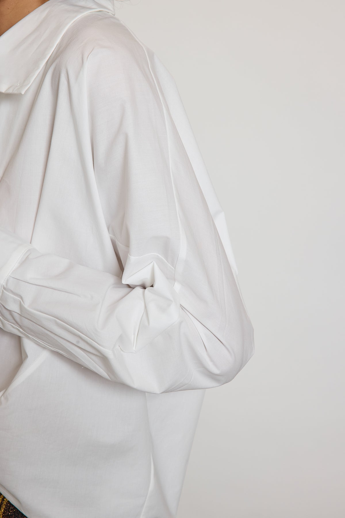CHEMISE NOUÉE BLANCHE