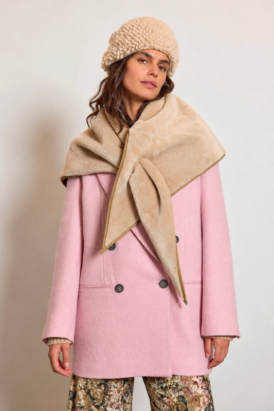 CROSSED JACKET PINK