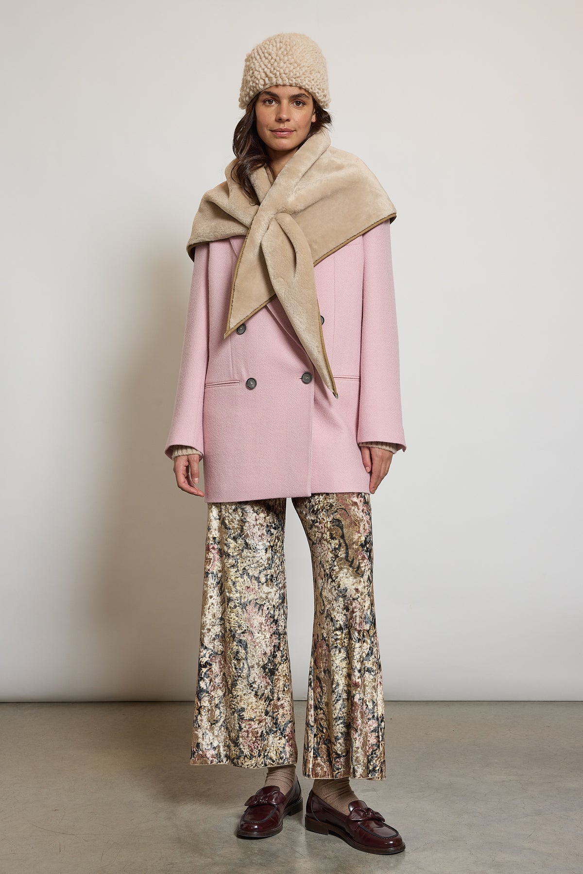 CROSSED JACKET PINK
