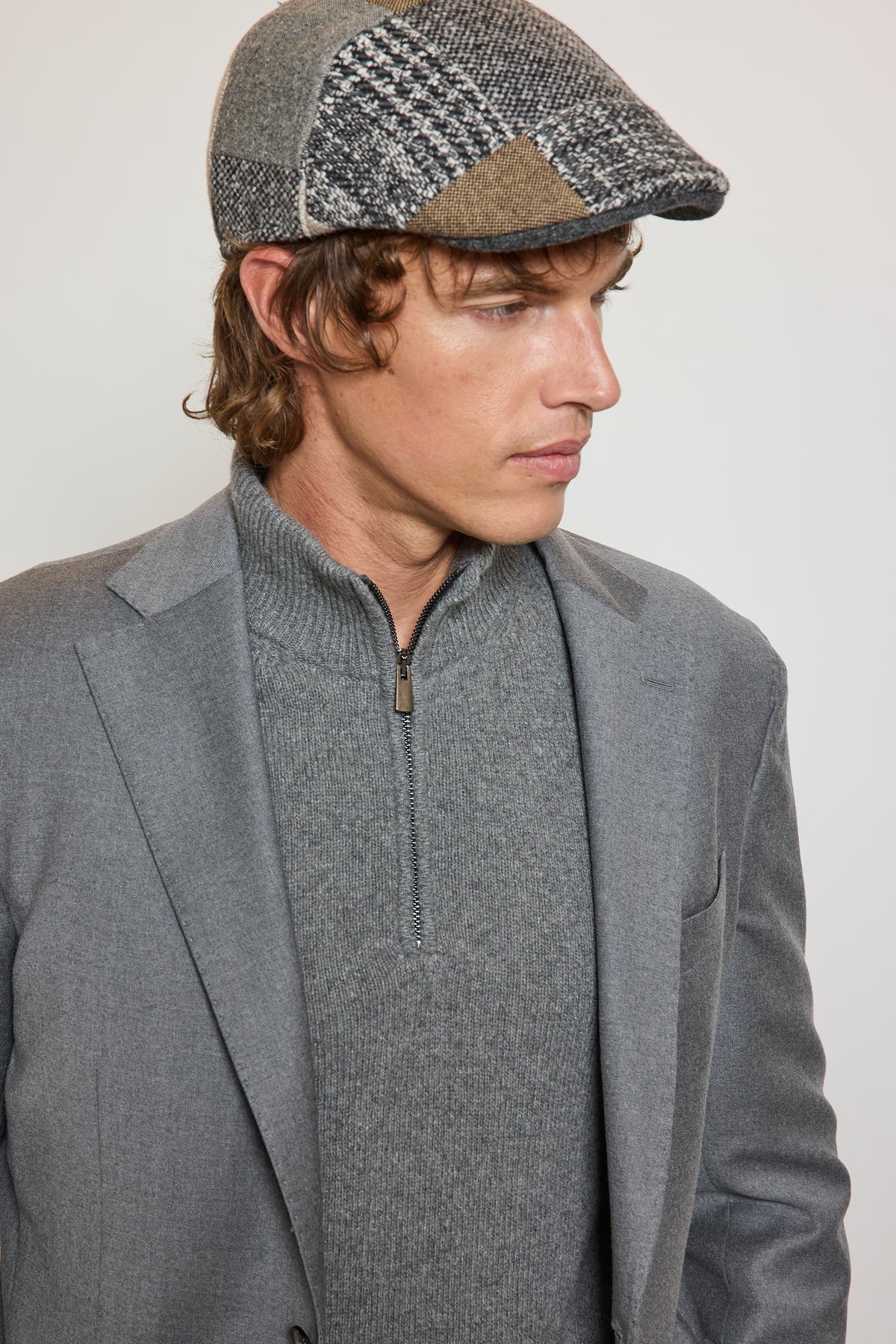 WOOL CAP BEIGE