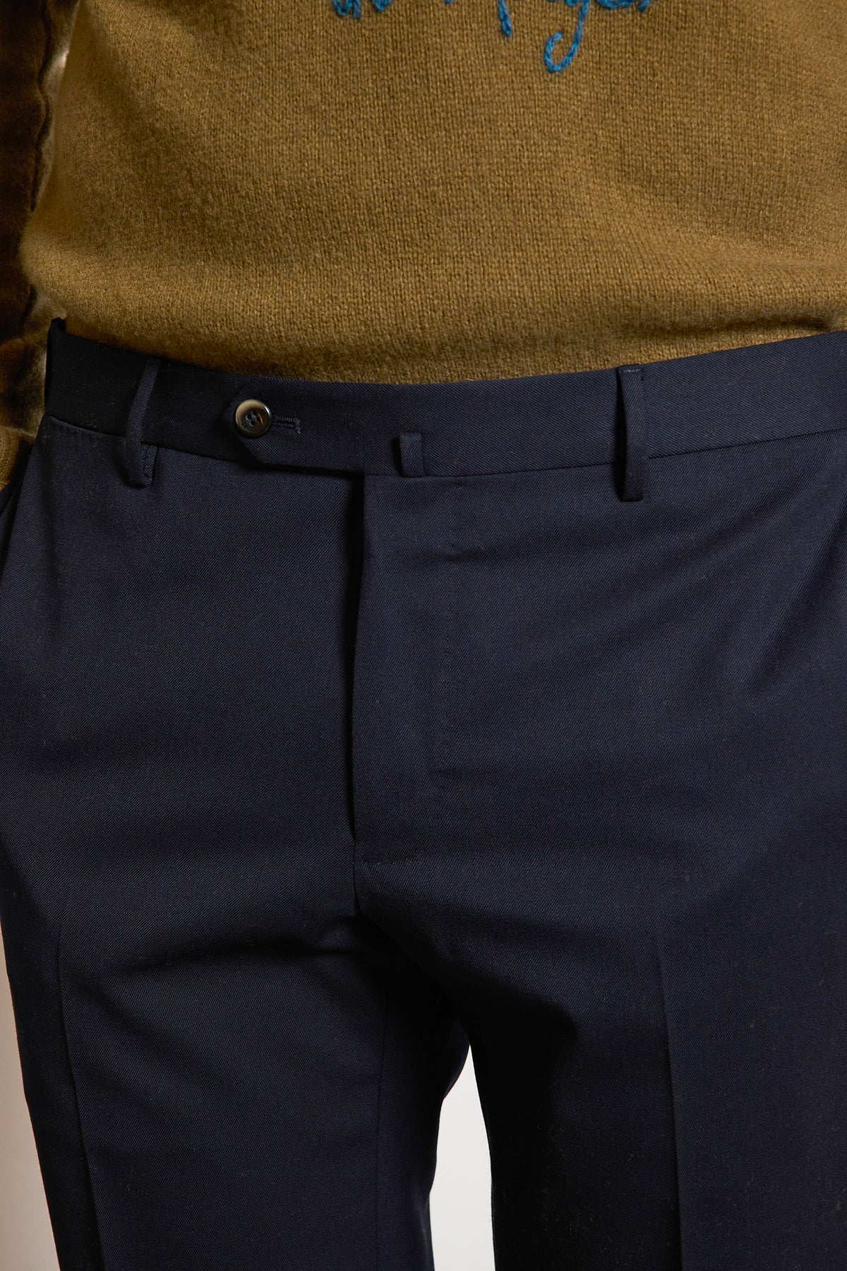 PANTALON SLIM FIT TRAVELER MARINE