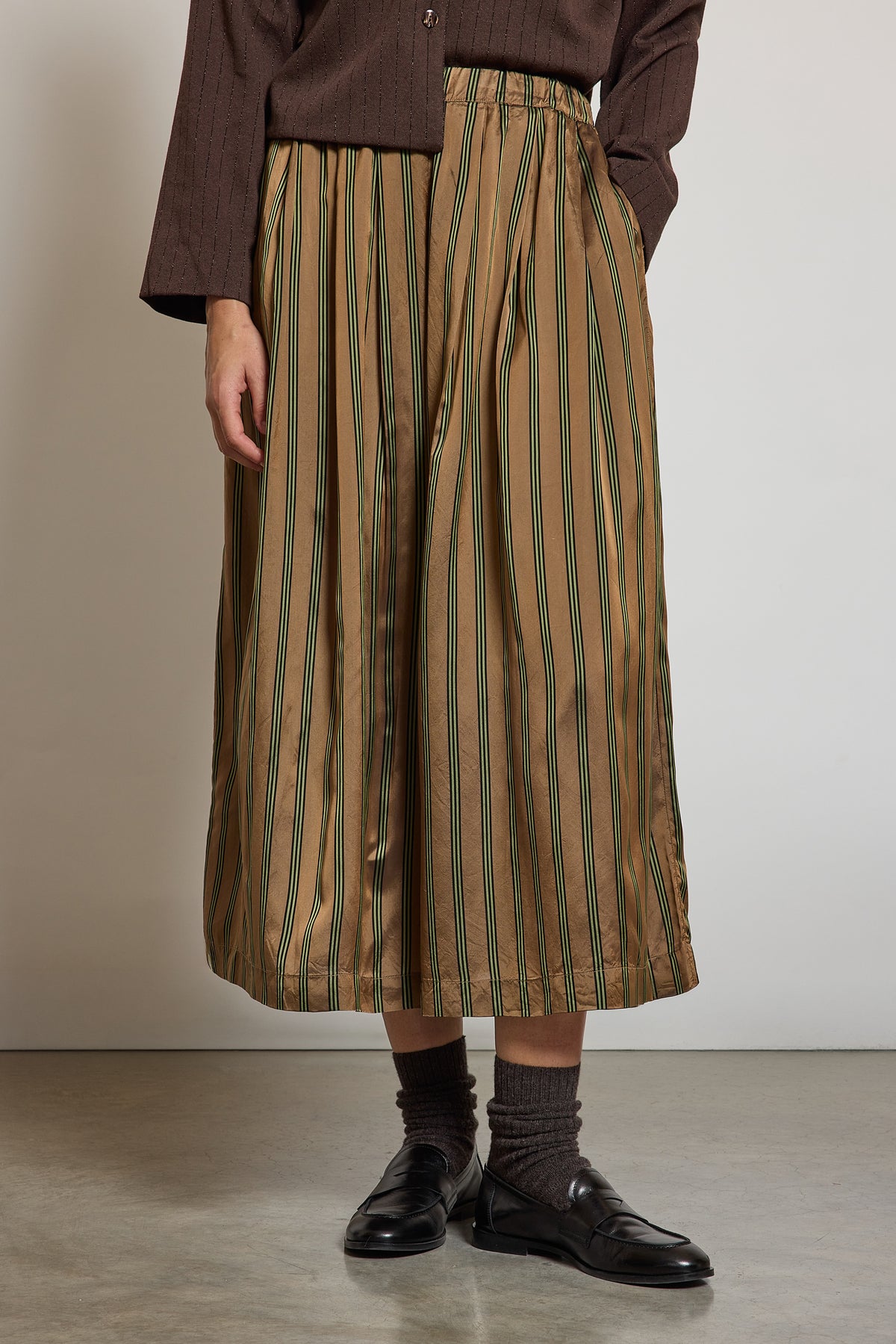 JUPE CULOTTE MARINE