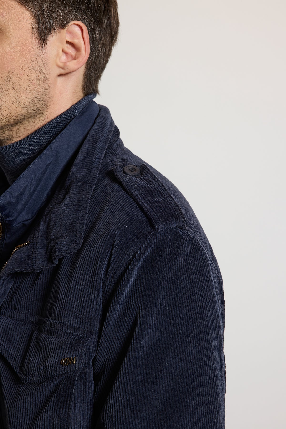 SAHARIENNE VELOURS INDIGO