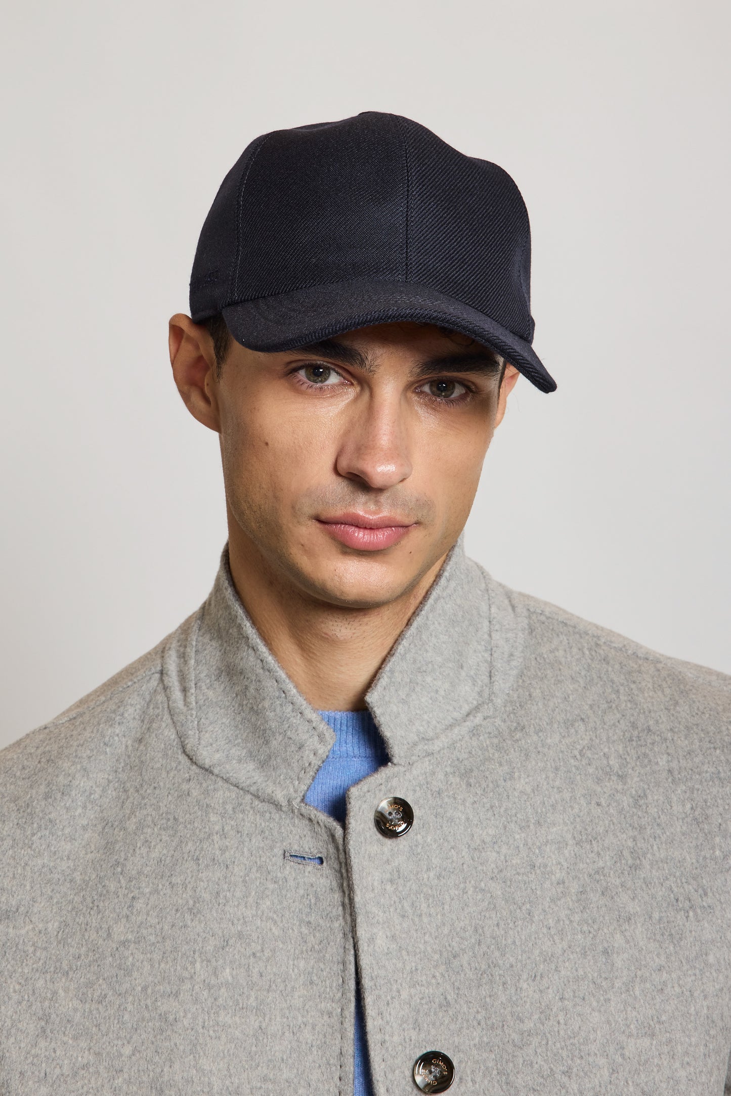 CASQUETTE LAINE MARINE