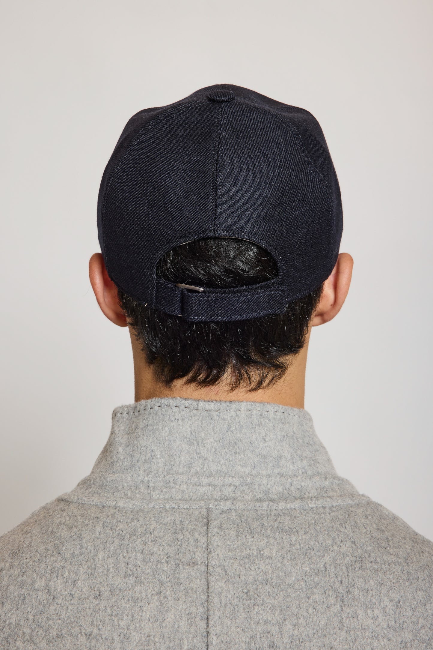 CASQUETTE LAINE MARINE