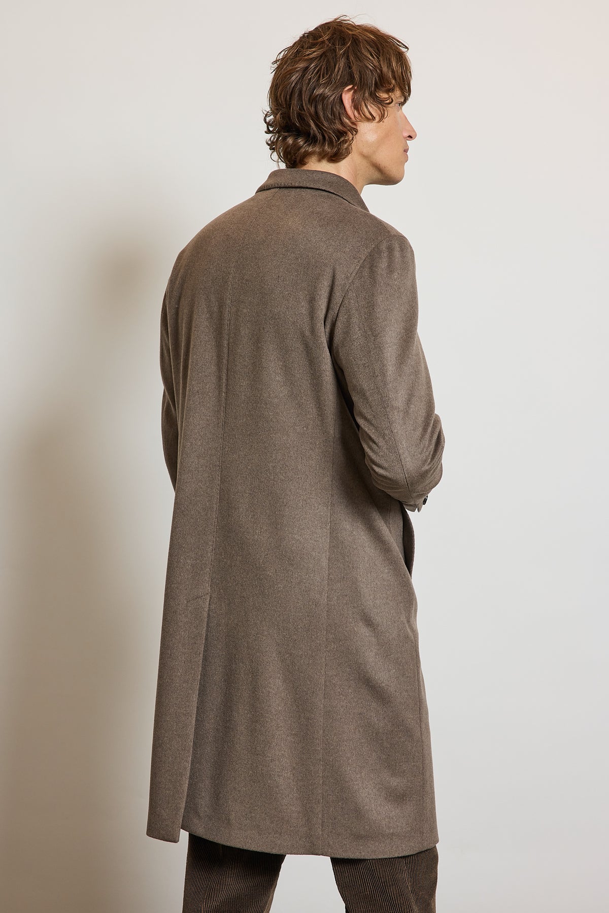 MANTEAU EN LAINE & CACHEMIRE VISON