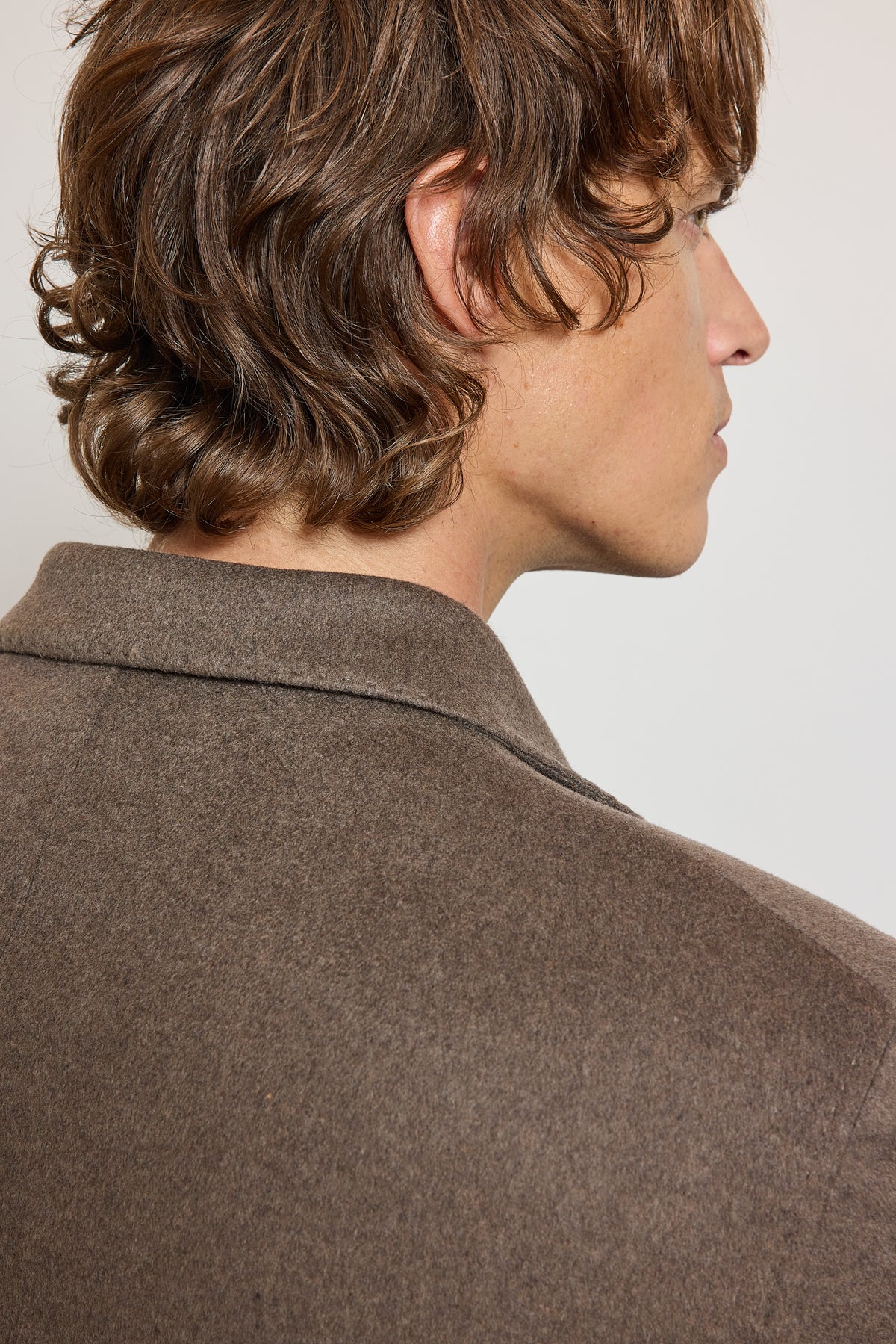 MANTEAU EN LAINE & CACHEMIRE VISON