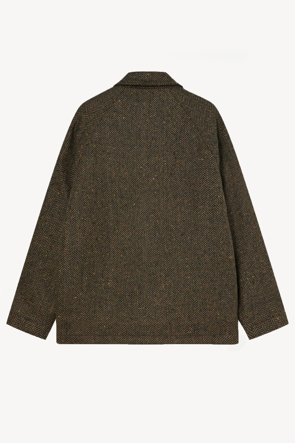 BLOUSON EN LAINE CHEVRONS