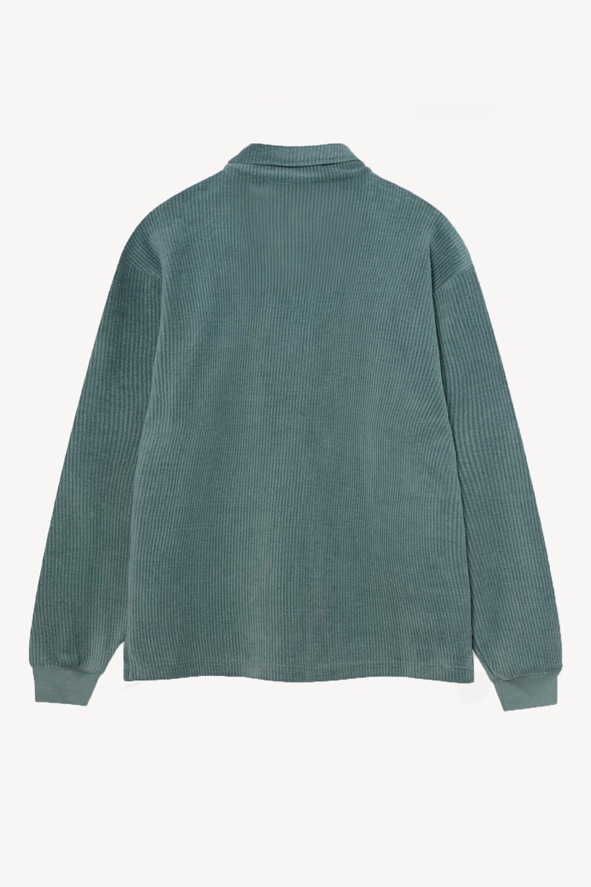 CORDUROY POLO GREEN LAGOON