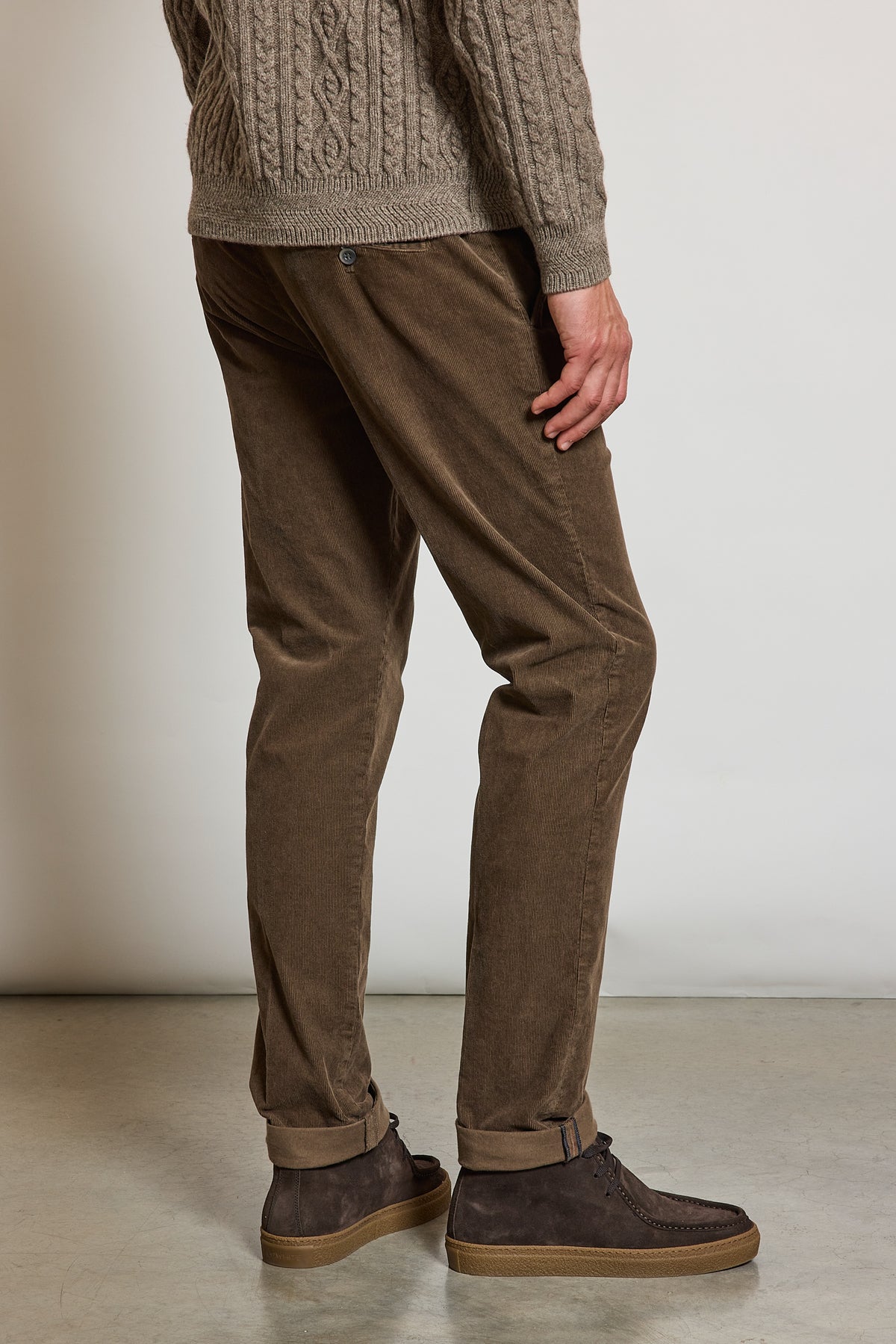 CORDUROY PANTS CHOCOLATE