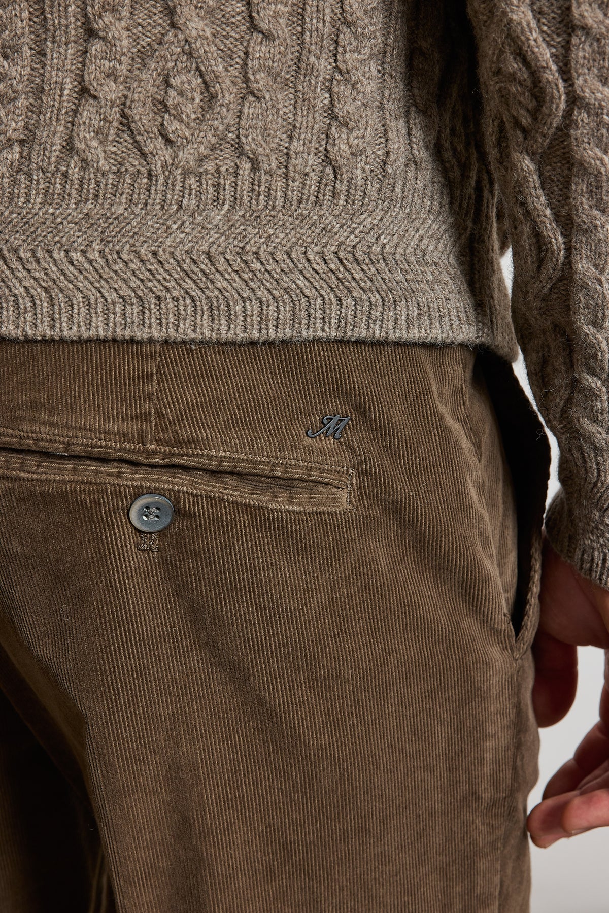 CORDUROY PANTS CHOCOLATE