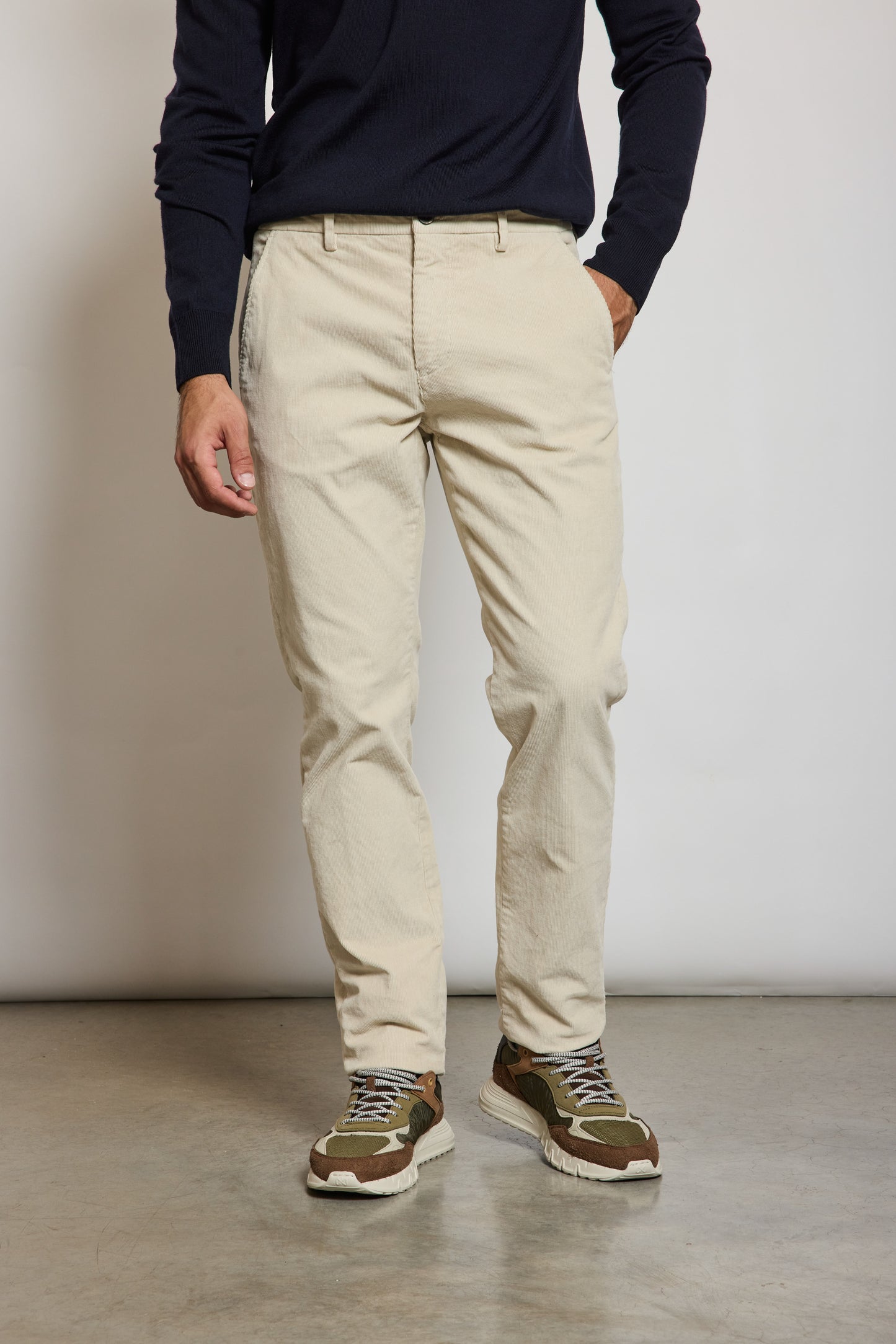 PANTALON VELOURS OFF WHITE