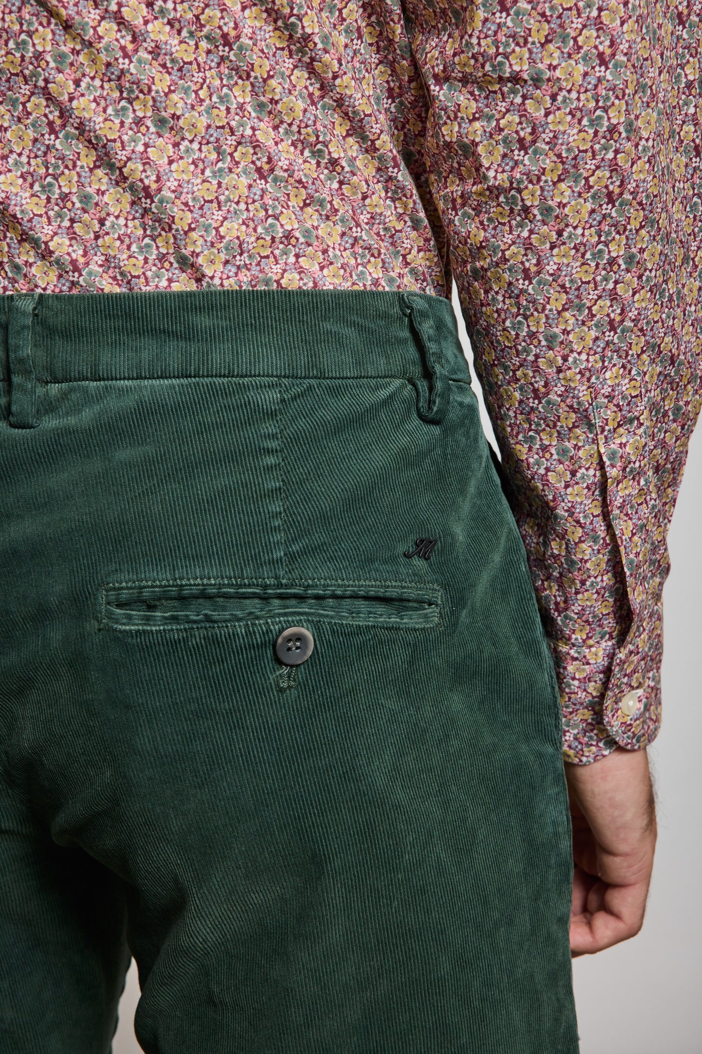 PANTALON VELOURS BLANCHI SAPIN