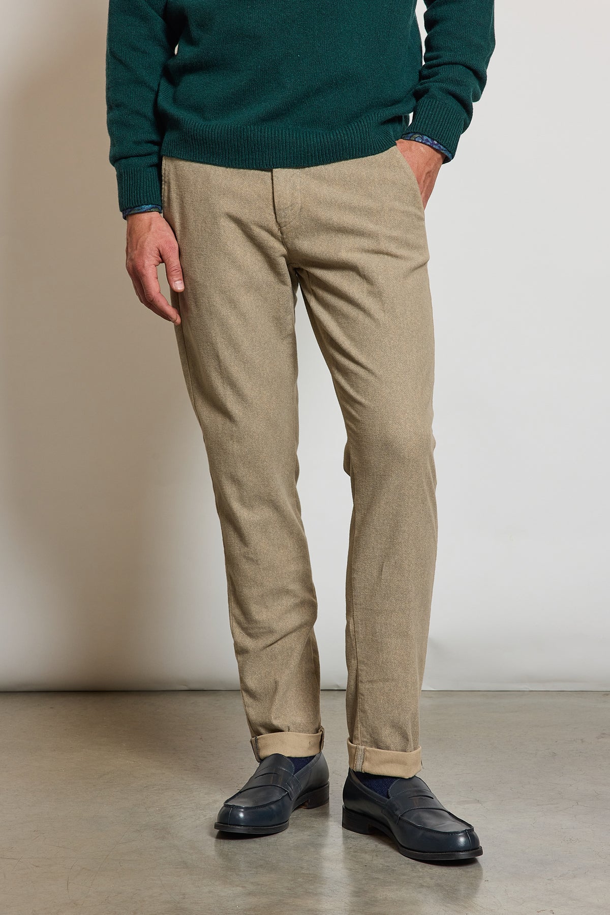 PANTALON MOLESKINE BEIGE