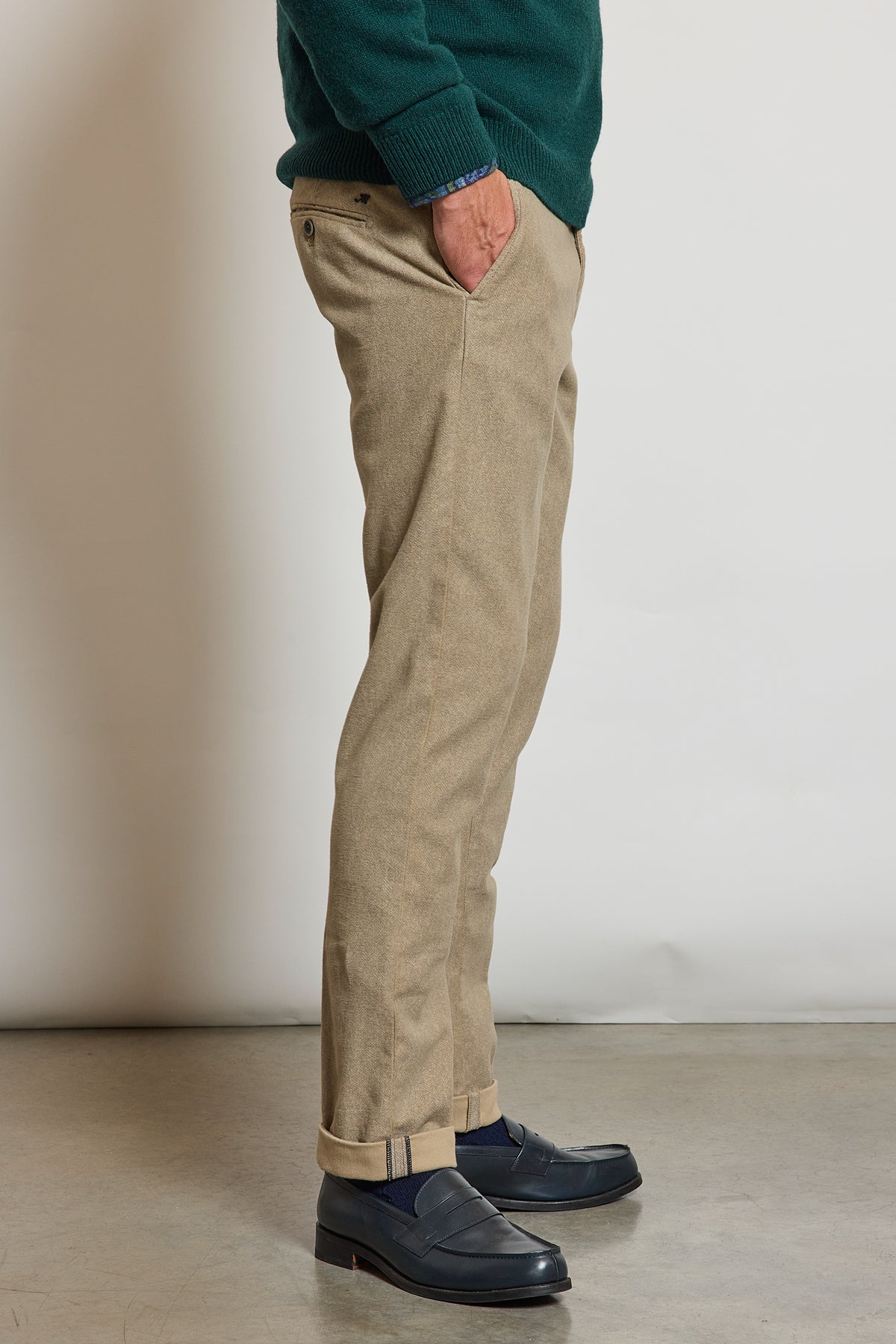 PANTALON MOLESKINE BEIGE