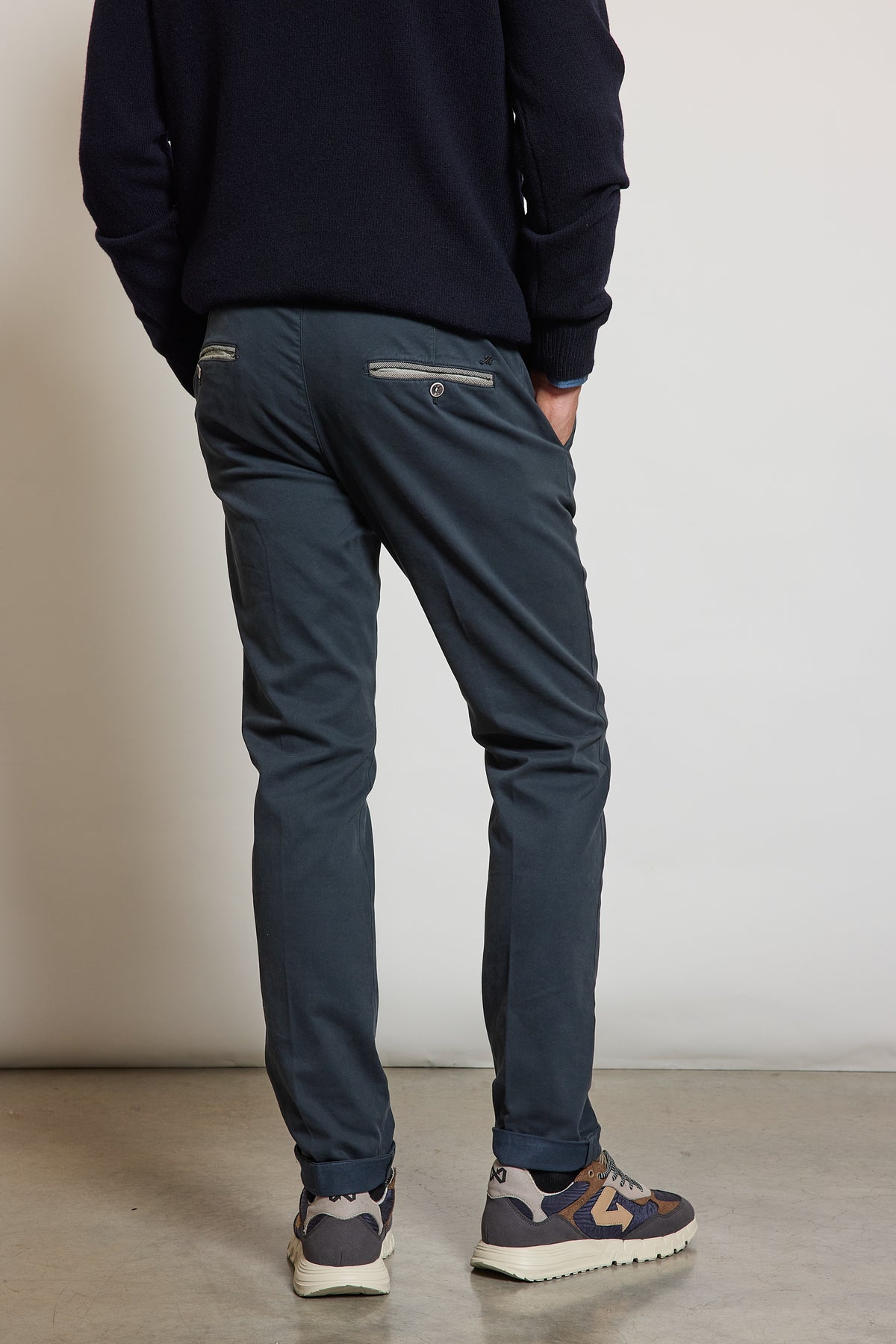 PANTALON GANSÉ MARINE