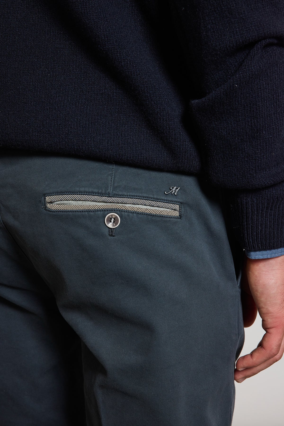 PANTALON GANSÉ MARINE