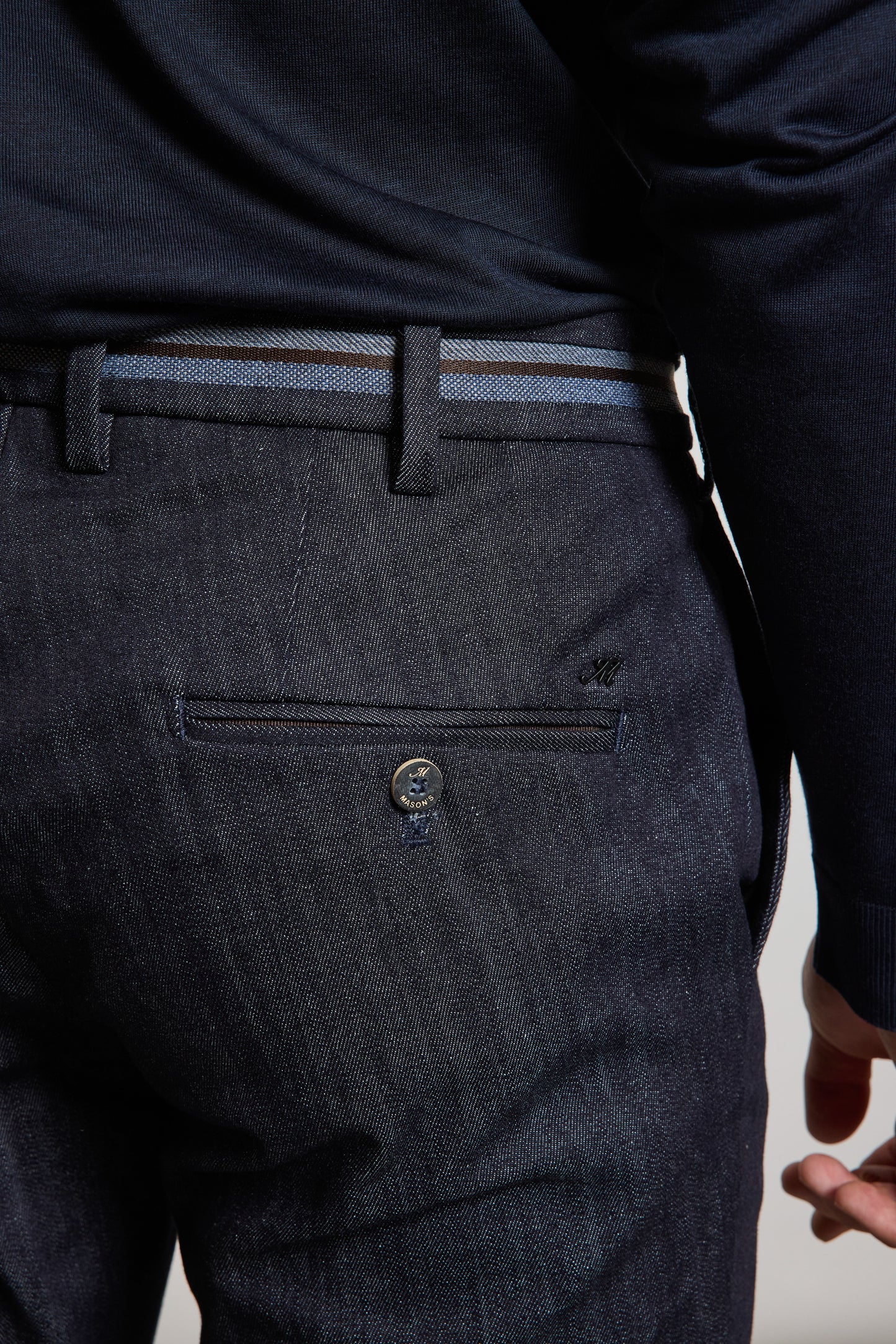 PANTALON LARGE GANSÉ DENIM