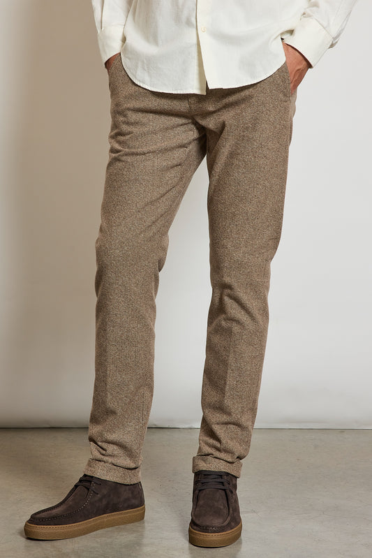 TWEED PANTS BEIGE