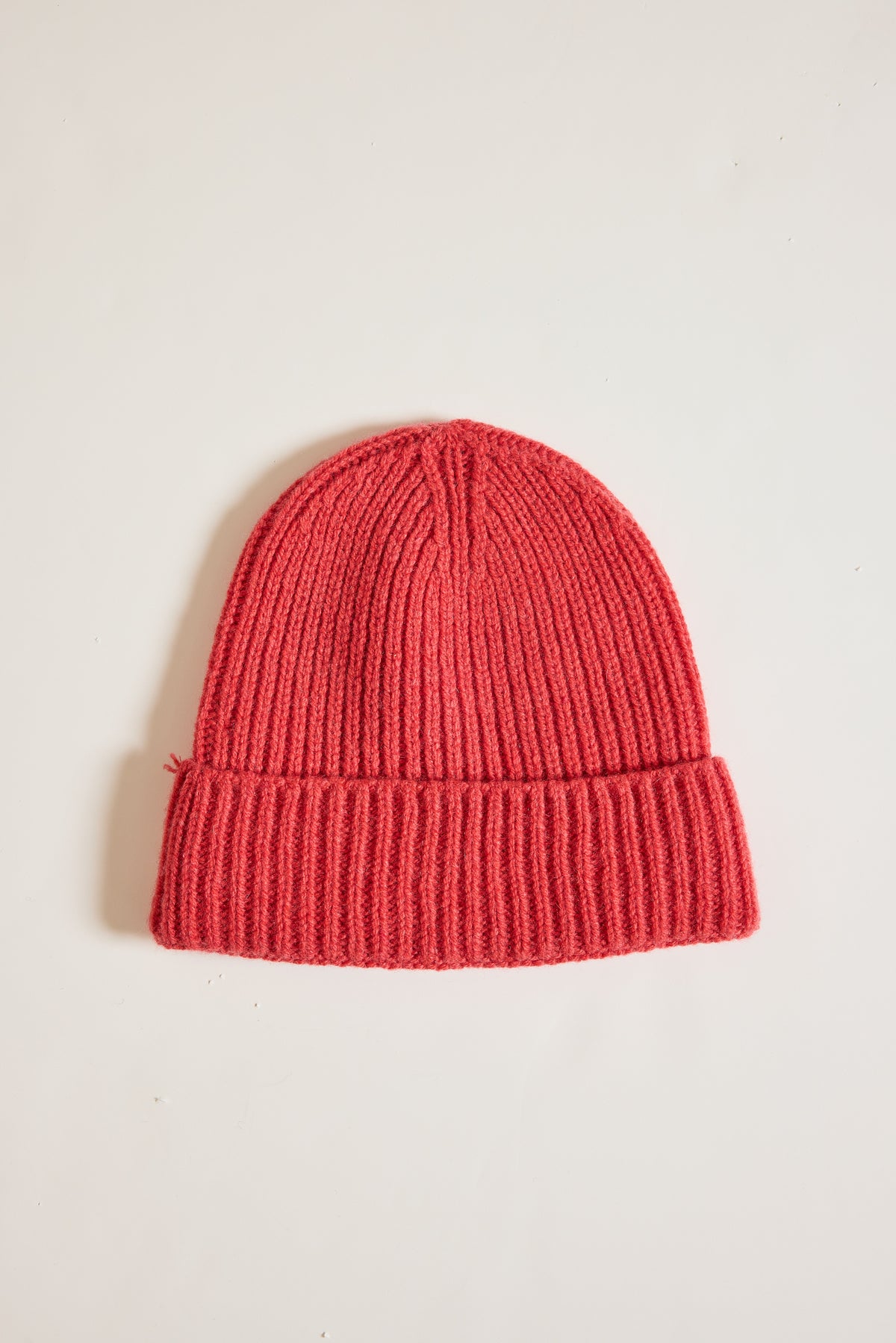 CASHMERE BEANIE BURNT ORANGE