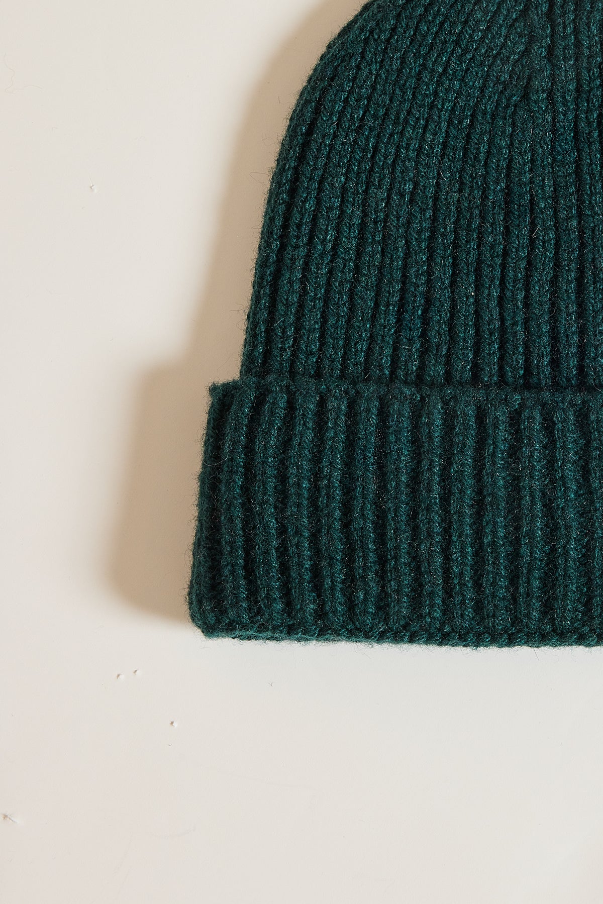 CASHMERE BEANIE FORESTGREEN